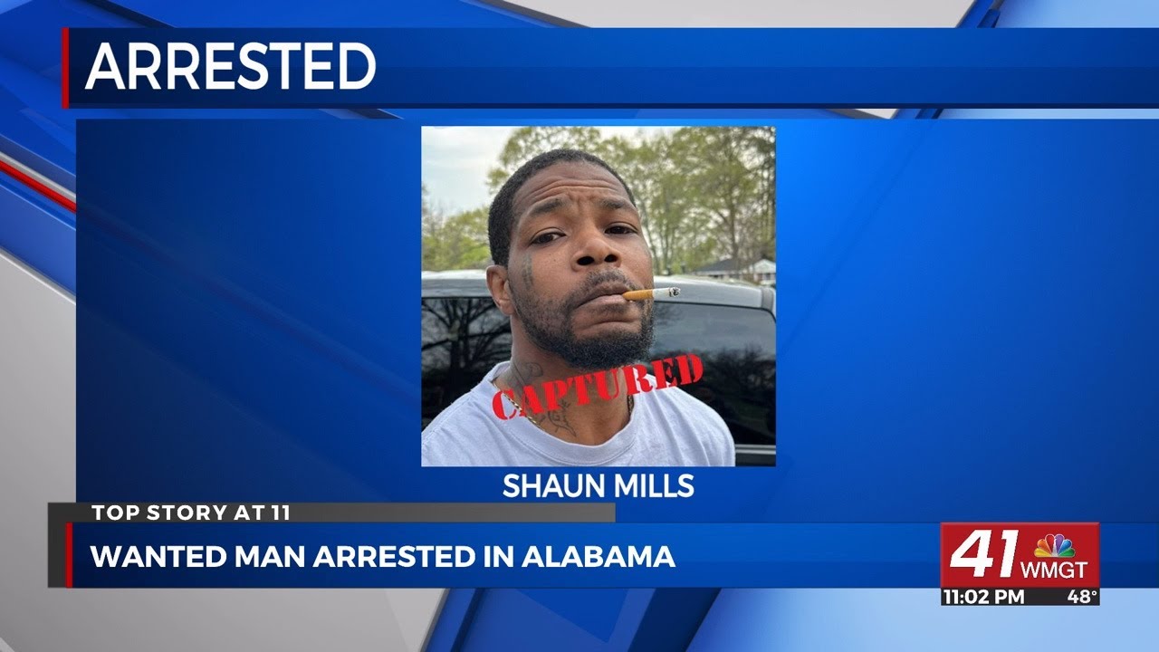 Man wanted in Jones County arrested in Alabama - YouTube