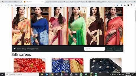 Sareeskart - ecommerce website - python