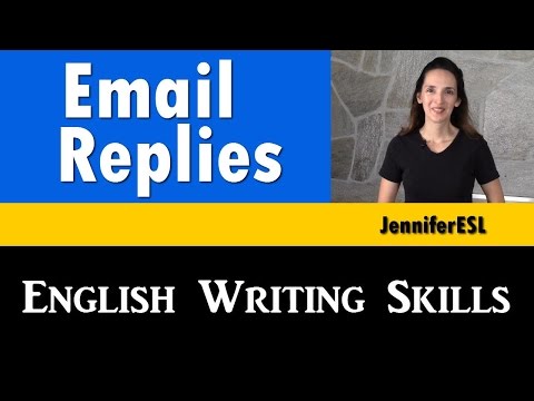 Video: How To Start Replying To An Email