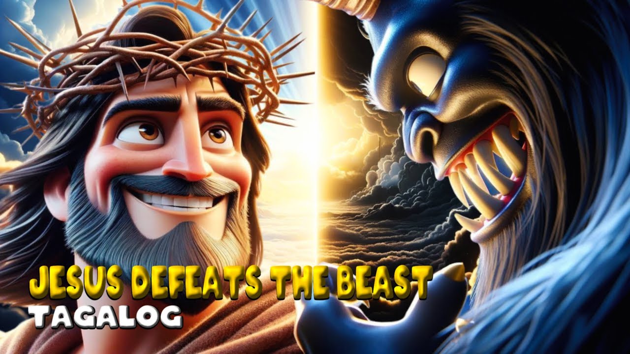 JESUS DEFEATS THE BEAST | TAGALOG VERSION | BIBLE STORY | AI ANIMATION