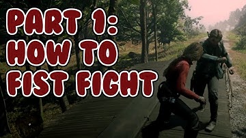 Melee Fighting Mechanics | Part 1 | Fist Fighting Tutorial | Red Dead Redemption 2 | PC |