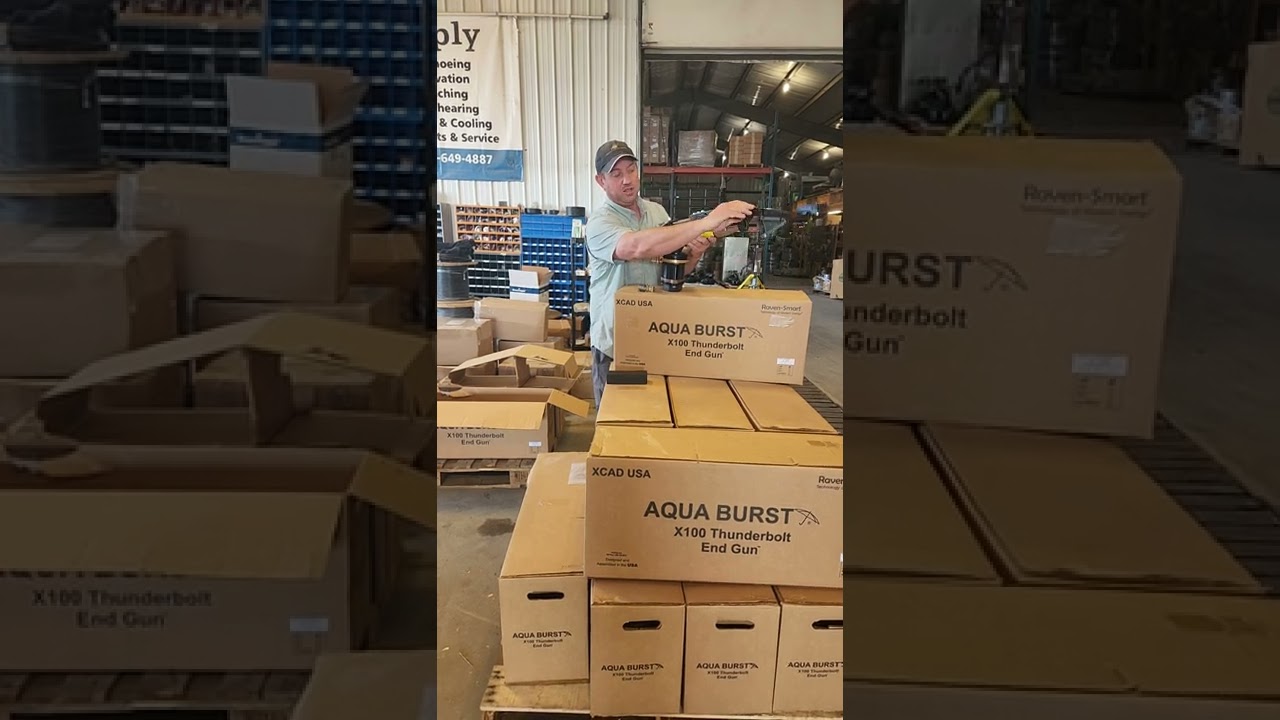 aquaburst x100 end gun