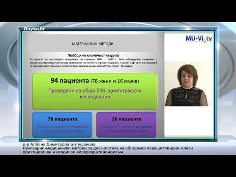 Нуклеарно-медицински методи за диагностика на абнормни паращитовидни жлези