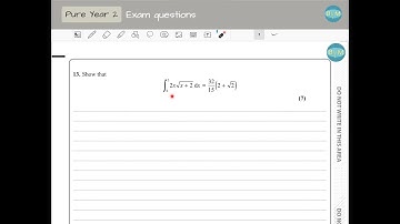 A-Level maths June 2018 Question 13 Paper 1 Edexcel