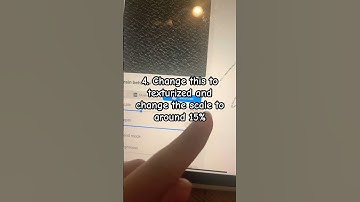 How to make procreate look like a canvas! #procreate #art #canvas #fyp #viral