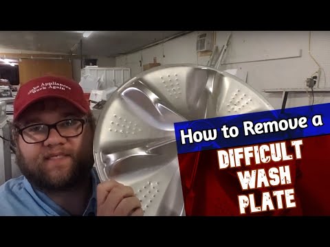 How To Remove A Wash Plate That Is Stuck On A Washing Machine - LG Pulsator Wash Plate Removal