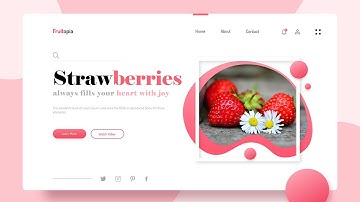 How To Make Website UI Design In Adobe XD | Latest UI / UX Design Tutorial