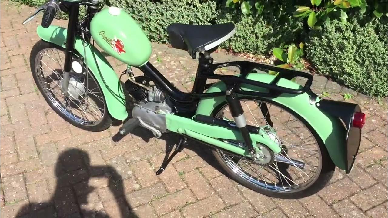 Kerry Capitano fully restored vintage moped. YouTube