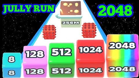 JELLY RUN 2048 - Gameplay Walkthrough Android { Max Update Mobile Game } Part 21