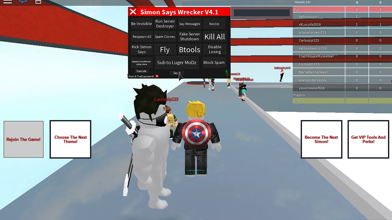 Trolling People With Exploits In Roblox Super Simon Says Roblox Exploiting 1 Youtube - roblox super simon says script