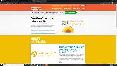 How to license your Wordpress Page using the CC license approj0
