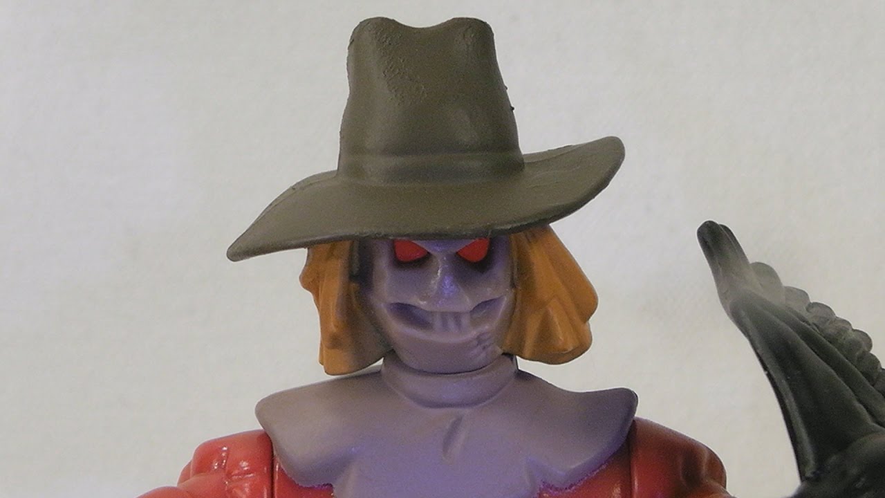 Kenner 1993 Batman the Animated Series Scarecrow figure review 