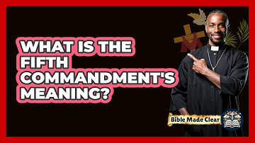 What Is The Fifth Commandment