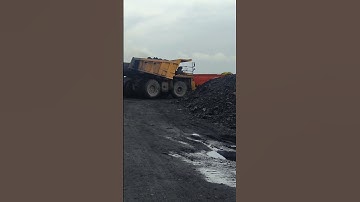 Dumping to loading full process.#trending #coal #coalindia #opencast .