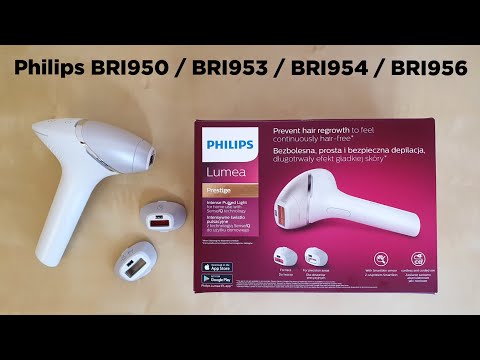 New Philips BRI953 IPL hair removal machine - Review and Unboxing