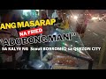 Filipino street food salted fried peanut with garlic adobong mani in streets of scout borromeo