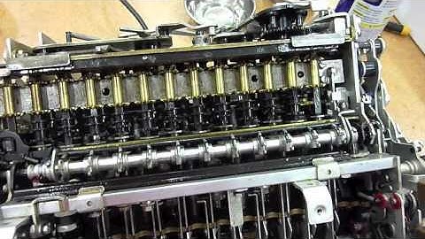 Restoring a 1956 Friden STW 10 Mechanical Calculator