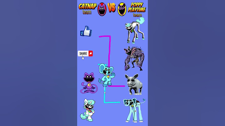 Smiling Critters VS Poppy PlayTime Zoonomaly Monsters battle 2d