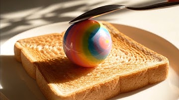 Planet Spread on Toast 🍞🌍 | AI ASMR – Oddly Satisfying & Relaxing