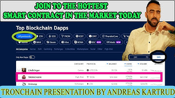 Tronchain Presentation By Sir Andreas Kartrud (Eclipcity Creator)