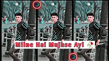 Milne Hai Mujhse Ayi 🥀| Arijit Singh Song | Sad  Xml 💳 | New Xml File Alightmotion @mjeditingzone