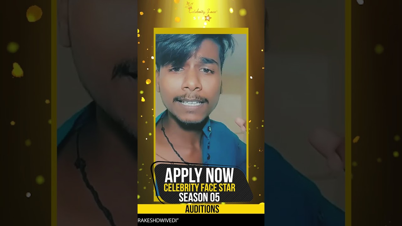 Celebrity Face Star Season 05 Audition Introduction of Rishabh Saini