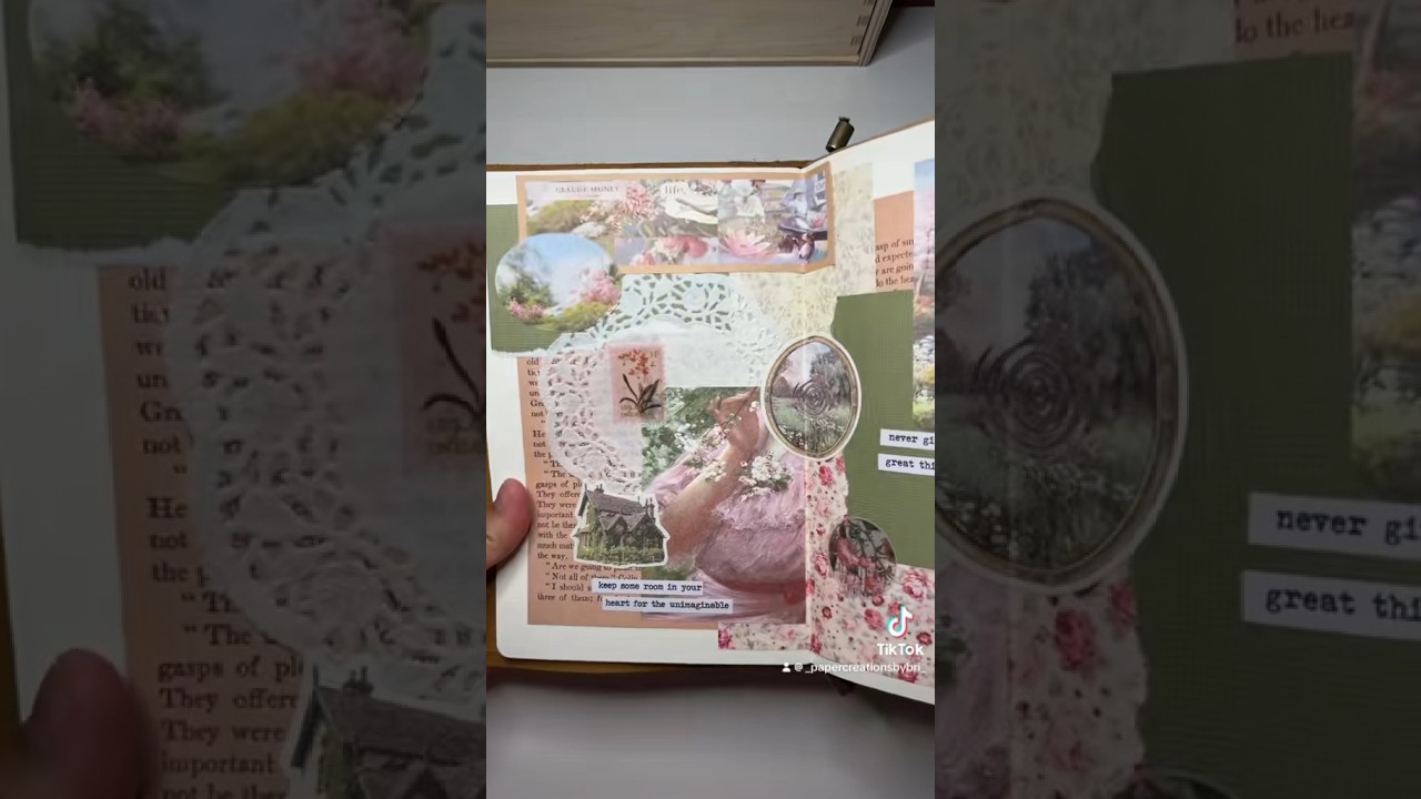 A Feminine/Cottagecore Spread. 