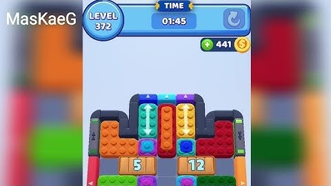 Color Block Jam Level 372 Walkthrough Solution