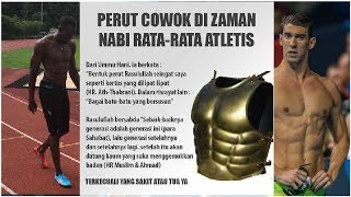 Perut Nabi Muhammad SixPack 🏋🏻‍♂️ 💪🏻 (ciri-ciri fisik nabi Muhammad)