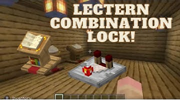 How to Make a Lectern Combination Lock!