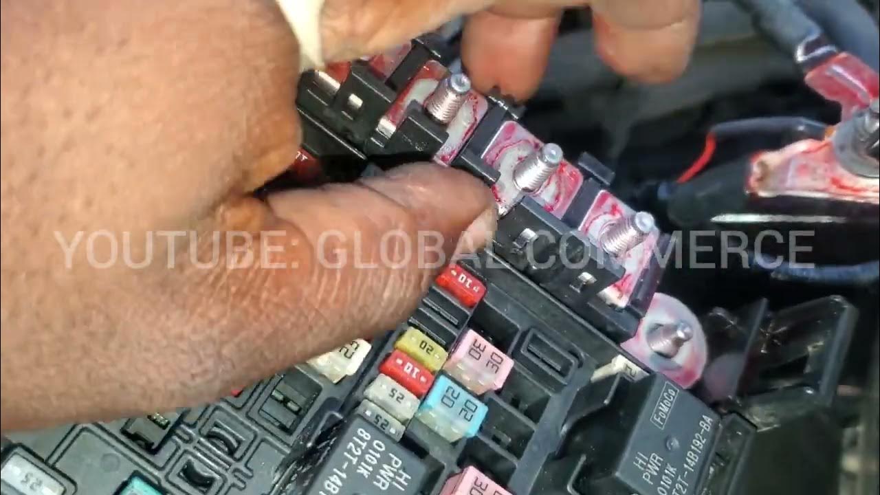 2016-2020 Ford F-150 Alternator not charging fix! remove BjB fuse box