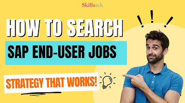 How to Search SAP End-User Jobs in Job Portals? (Strategies That Actually Work!)