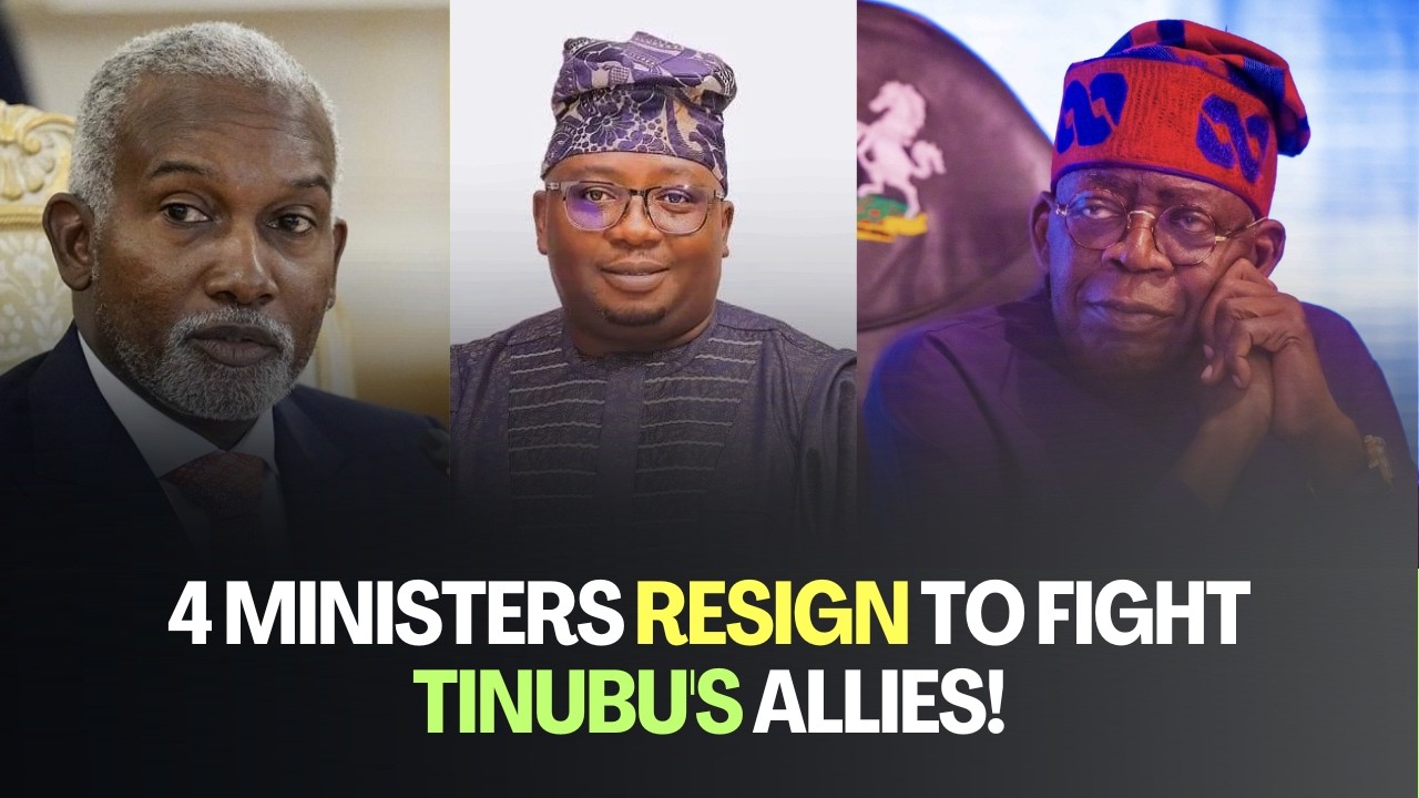 BREAKING: Four Minister to QUIT Tinubu's Cabinet Ahead of 2027 Election!