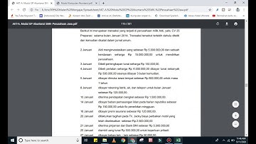 01   Membuat Jurnal Umum dengan Excel