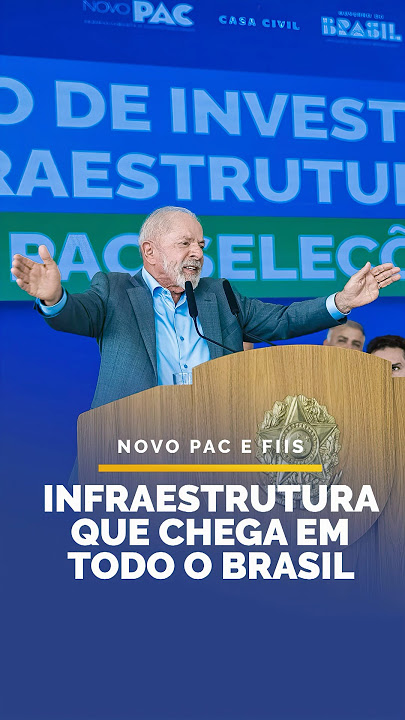 Infraestrutura que chega em todo o Brasil!