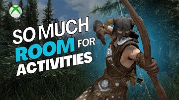 SKYRIM 2025 - XBOX MINIMALIST GRAPHICS