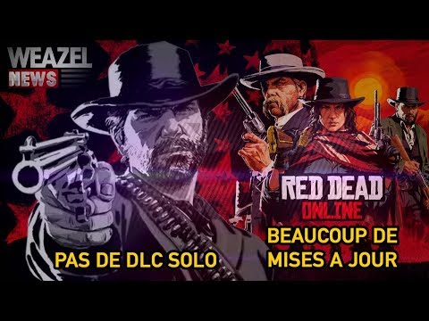 Vidéo: Pas De Projet Pour Le DLC Solo Red Dead Redemption 2, Dit Rockstar
