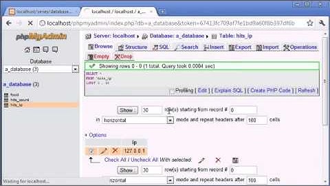 Beginner PHP Tutorial   126   Creating a Database Hit Counter Part 4