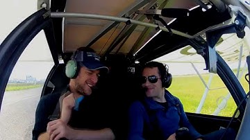 My First Solo Flight! Gower Flight Centre Ikarus c42 national private pilots license