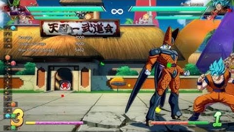 Cell 50/50 Mixup After Snapback using Kamehameha with Broly Assist