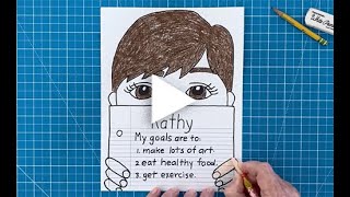 How to Draw a Goals Self Portrait