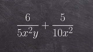 Adding two rational expressions with unlike denominators