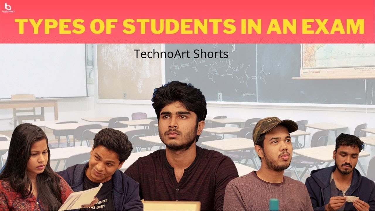 Types of Students in an Exam - Part 1 | Odia Comedy Video | TechnoArt Shorts