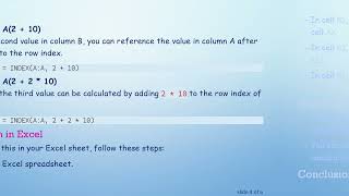 Mastering Mathematical Operations on Excel Column Indexes