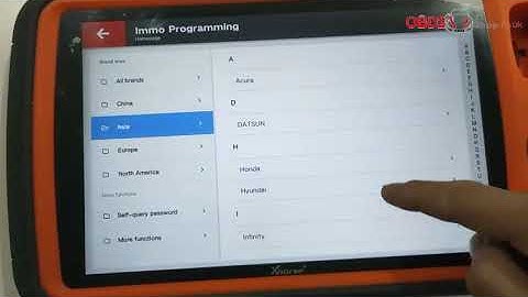 VVDI Key Tool Plus Immo Programming List of supported car models - obd2shop.co.uk