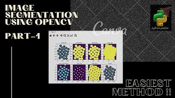 How to do image segmentation of a digital image using opencv in python?#python_seeker#opencv #python