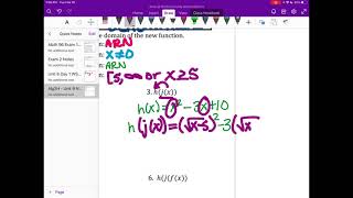 Alg 2H Unit 9 Day 2