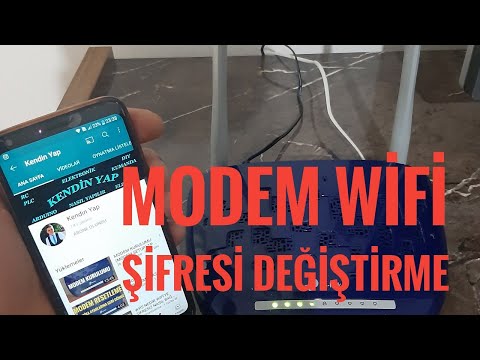 MODEM KABLOSUZ AĞ ŞİFRESİ NASIL DEĞİŞTİRİLİR.WİFİ ŞİFRESİ DEĞİŞTİRME (TP LİNK)