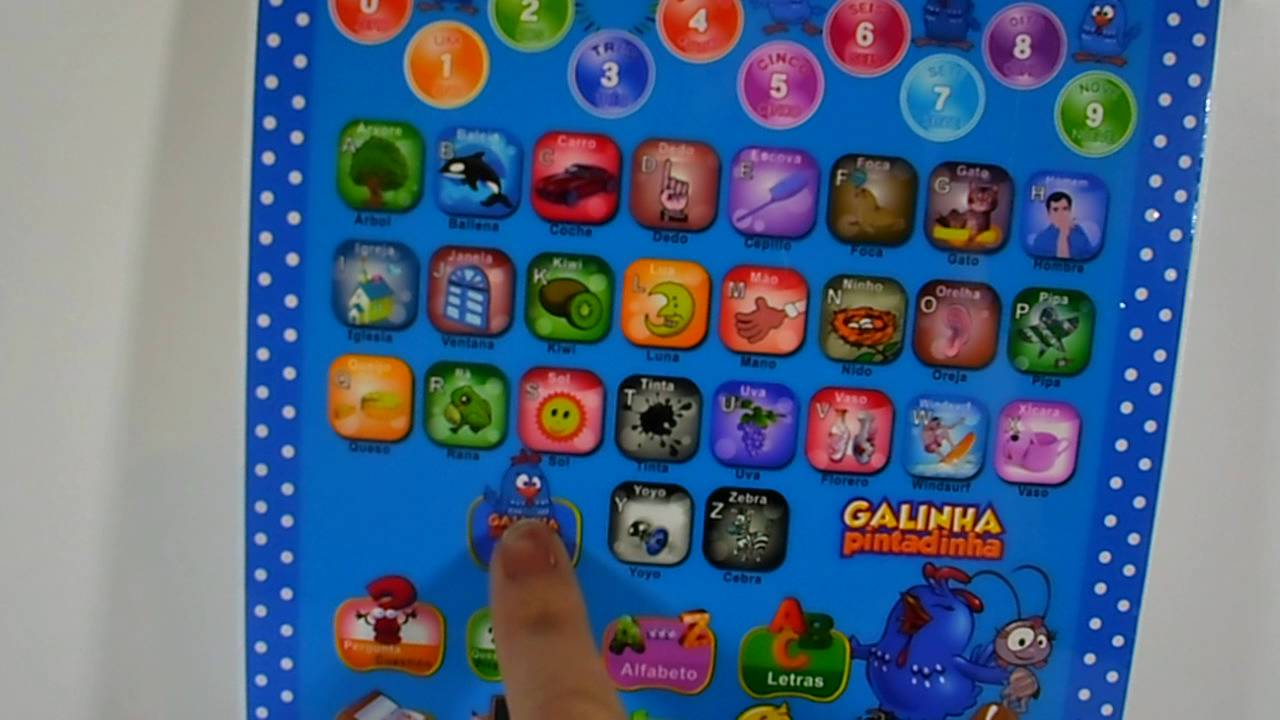 TABLET GALINHA PINTADINHA