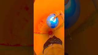 Bella Ciao parkour reverse Water Slide Failed pov😱#shorts #youtubeshorts